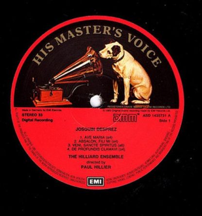 His Master's Voice 1C 067 1435731 - Motets et Chansons - Image 9