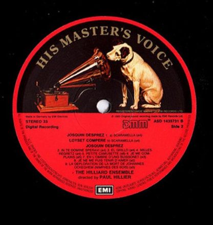 His Master's Voice 1C 067 1435731 - Motets et Chansons - Image 10