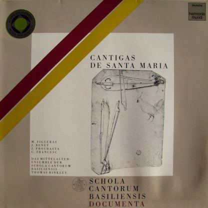 Deutsche Harmonia Mundi 1C 065-99 898 - Cantigas De Santa Maria