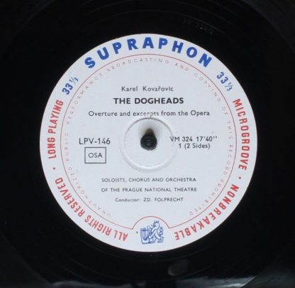 Supraphon LPV - 146 - The Dogheads, Highlights From The Opera. - Image 3