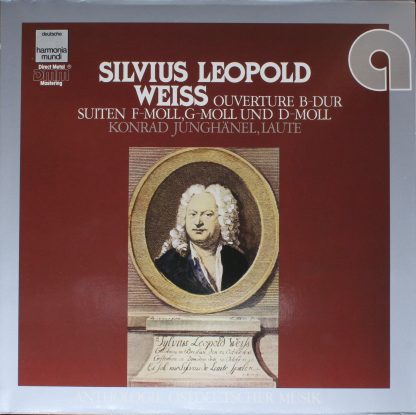 Deutsche Harmonia Mundi HM/OM 691 - Lautenmusik Von Silvius Leop