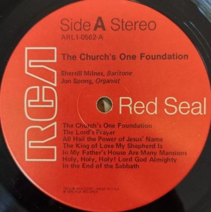 RCA Red Seal ARL1-0562 - The Church's One Foundation - Image 2