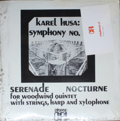 Composers Recordings Inc. CRI SD 261 - Symphony No. 1 For Orches