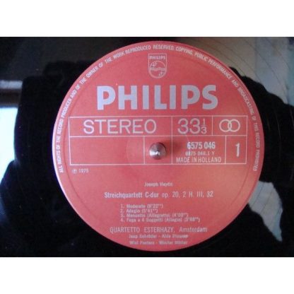 Philips 6575 046 - Streichquartette Op. 20, 2 & 4 - Image 3