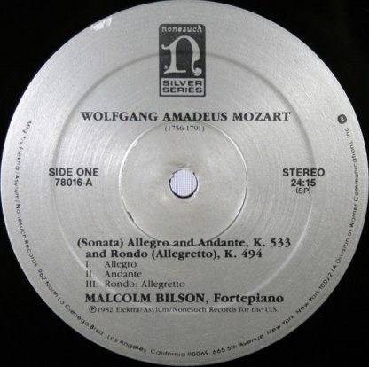 Nonesuch Silver Series 9 78016-1 - Music Of Haydn / Mozart / C.P - Image 3