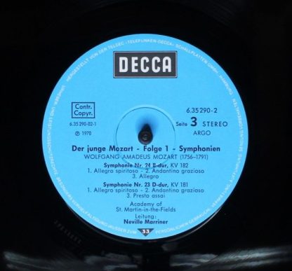 DECCA 6.35290 EK - Der Junge Mozart, Symphonien - Folge 1 - Image 7