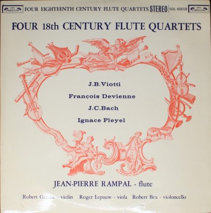 L'Oiseau-Lyre SOL 60018 - Four 18th Century Flute Quartets