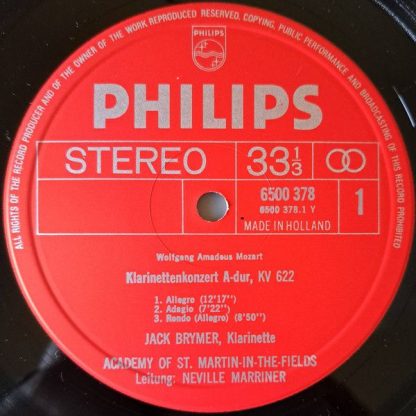 Philips 6707 020 - Sämtliche Bläserkonzerte - Image 5