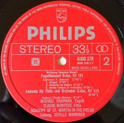 Philips 6707 020 - Sämtliche Bläserkonzerte - Image 6