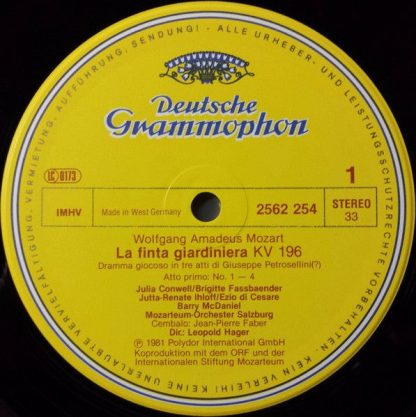 Deutsche Grammophon 2740 234 - La Finta Giardiniera - Image 5