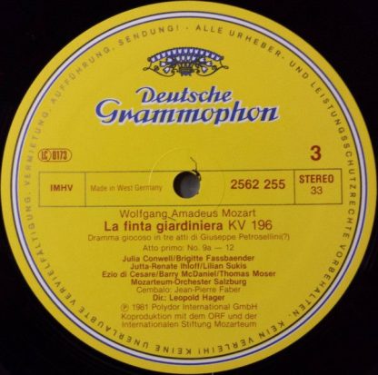 Deutsche Grammophon 2740 234 - La Finta Giardiniera - Image 6