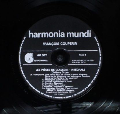 Harmonia Mundi HM4-355/6/7/8 - Second Livre de Clavecin - Image 10