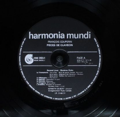 Harmonia Mundi HM 350 - Pièces Pour Clavecin Choisies Et Interpr - Image 3