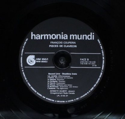 Harmonia Mundi HM 350 - Pièces Pour Clavecin Choisies Et Interpr - Image 4