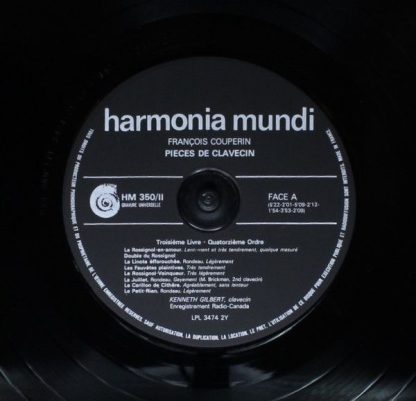 Harmonia Mundi HM 350 - Pièces Pour Clavecin Choisies Et Interpr - Image 5