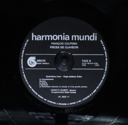 Harmonia Mundi HM 350 - Pièces Pour Clavecin Choisies Et Interpr - Image 8