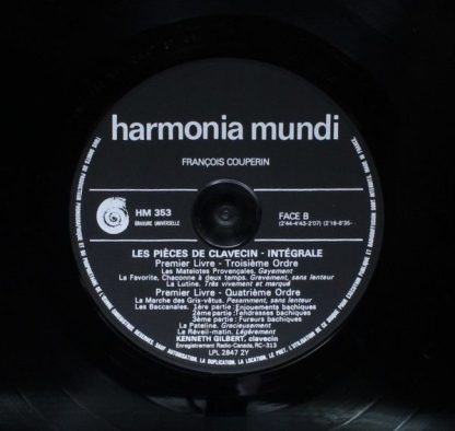 Harmonia Mundi HM 4-351/2/3/4 - Premier Livre De Clavecin - Image 10