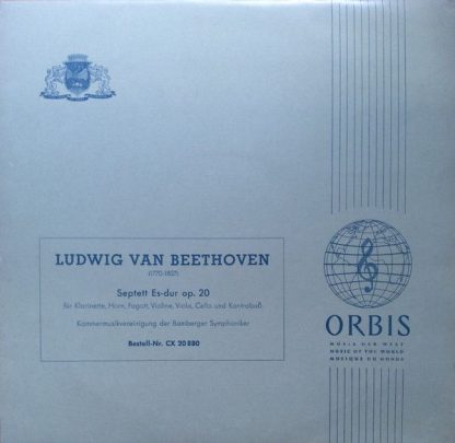 Orbis CX 20880 - Septett Es-dur Op. 20 (Für Klarinette, Horn, Fa