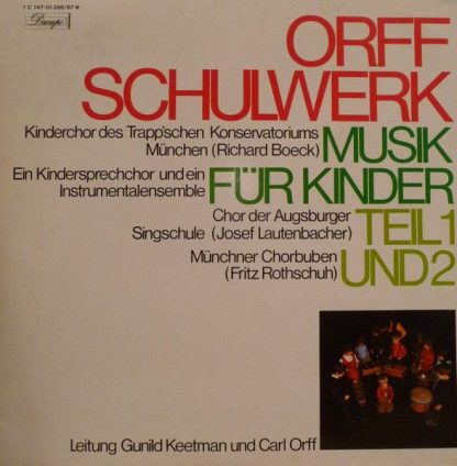 Dacapo 1 C 147-01 386/87 M - Orff Schulwerk: Musik Für Kinder, T