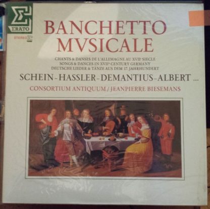 Erato STU 71529 - Banchetto Musicale (Chants & Danses De L'Allem