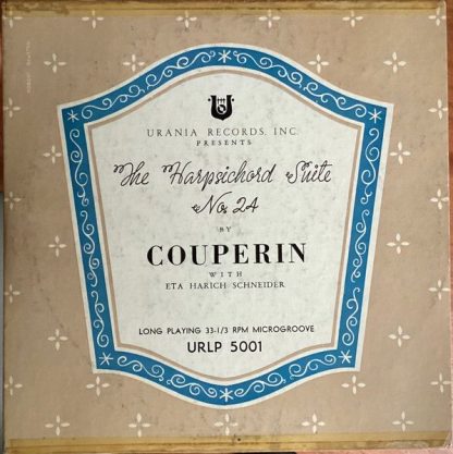 Urania Records (3) URLP 5001 - The Harpsichord Suite No. 24