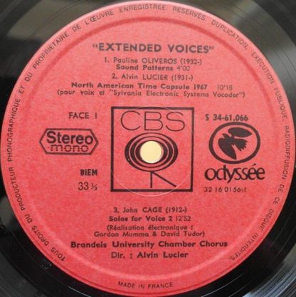 CBS S 34-61066 - Extended Voices - Image 3