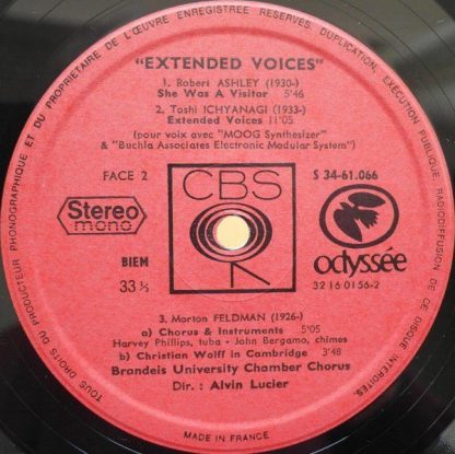 CBS S 34-61066 - Extended Voices - Image 4