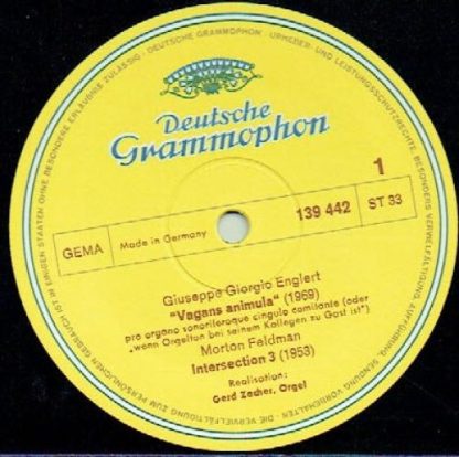 Deutsche Grammophon 139 442 SLPM - Gerd Zacher, Orgel - Image 2