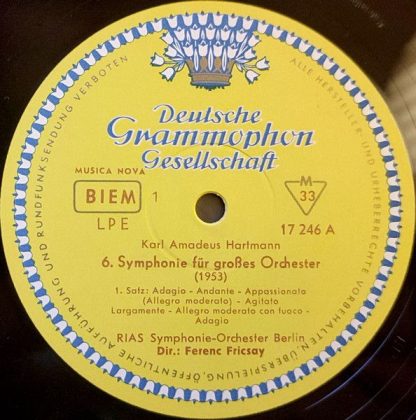 Deutsche Grammophon LPE 17 246 - 6. Symphonie (Für Großes Orches - Image 3