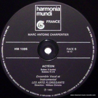 Deutsche Harmonia Mundi HM 1095 - Actéon - Image 3