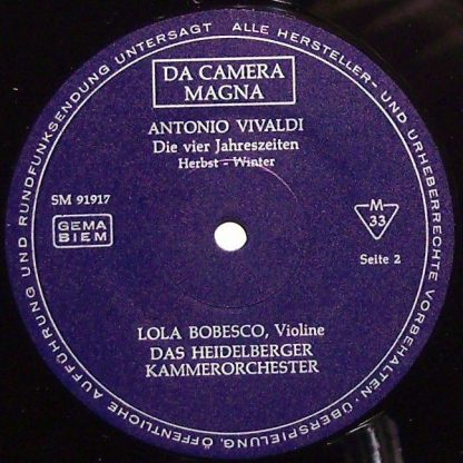 Da Camera Magna SM 91917 - Die 4 Jahreszeiten - Image 3