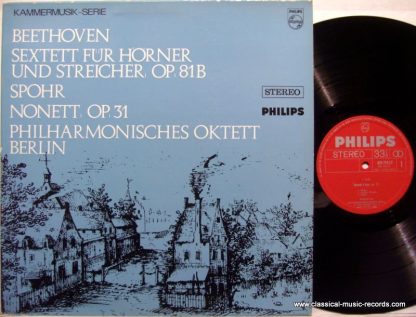 Philips 389 715 LY - Sextett Für Hörner Und Streicher, Op. 81b /