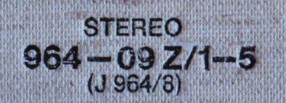 Intercord 964-09 Z/1-5 - Die Späten Streichquartette Op.127, Op. - Image 8