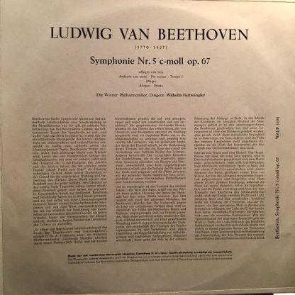 Electrola WALP 1195 - Symphonie Nr. 5 C-moll Op. 67 - Image 3