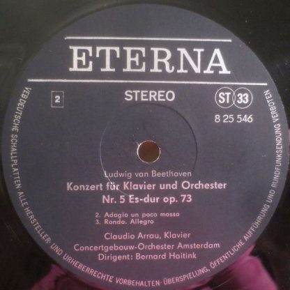 Eterna 8 25 546 - Konzert Für Klavier Und Orchester Nr. 5 Es-dur - Image 4