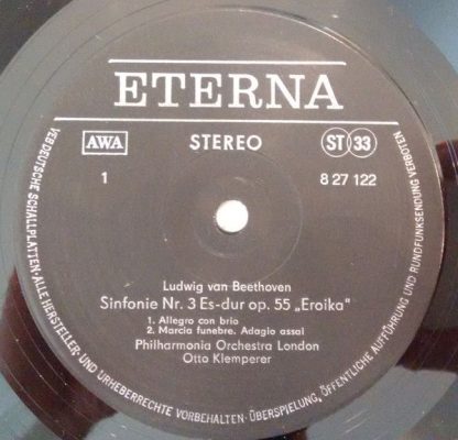 Eterna 8 27 122 - Sinfonie Nr. 3 Es-dur Op. 55 "Eroika" / Ouvert - Image 2