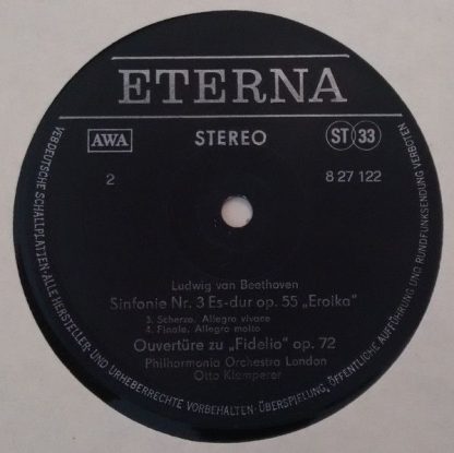 Eterna 8 27 122 - Sinfonie Nr. 3 Es-dur Op. 55 "Eroika" / Ouvert - Image 3