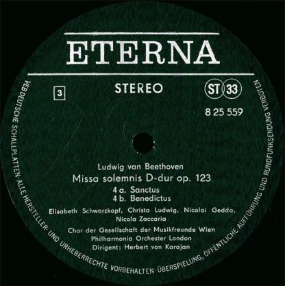 Eterna 8 25 558 - Missa Solemnis D-Dur Op. 123 - Image 7