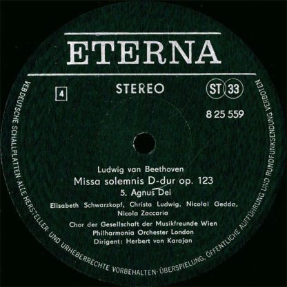 Eterna 8 25 558 - Missa Solemnis D-Dur Op. 123 - Image 8