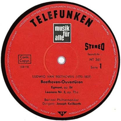 Telefunken NT 361 - Ouvertüren - Image 3