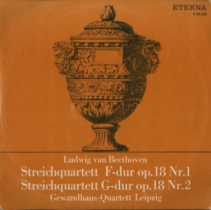 Eterna 8 20 655 - Streichquartett F-dur Op. 18 Nr. 1 / Streichqu