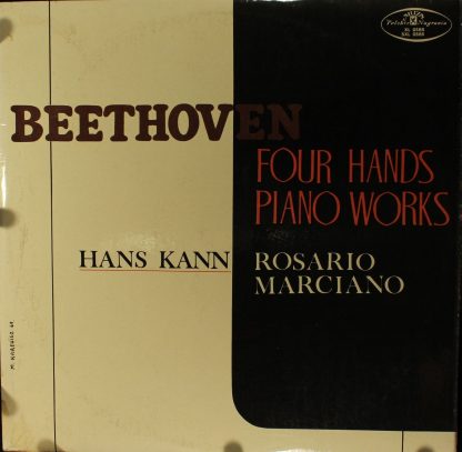 Polskie Nagrania Muza SXL 0585 - Four Hands Piano Work