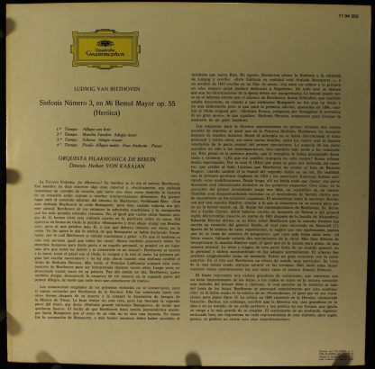 Deutsche Grammophon 11 04 302 - Sinfonia No. 3 - Image 2