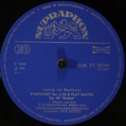 Supraphon SUA ST 50793 - Symphony No. 3 Eroica - Image 3