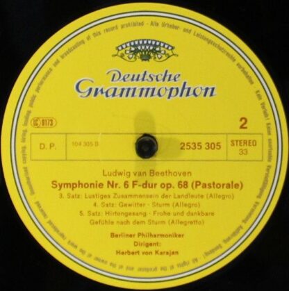 Deutsche Grammophon 2535 305 - Symphonie Nr. 6  »Pastorale« - Image 4