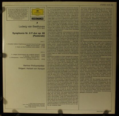 Deutsche Grammophon 2535 305 - Symphonie Nr. 6  »Pastorale« - Image 2