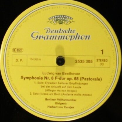 Deutsche Grammophon 2535 305 - Symphonie Nr. 6  »Pastorale« - Image 3