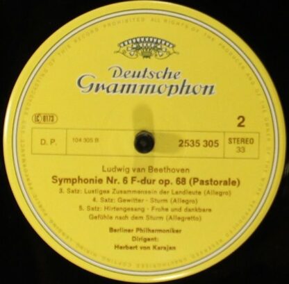 Deutsche Grammophon 2535 305 - Symphonie Nr. 6  »Pastorale« - Image 4