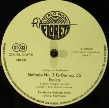 Florett 948 632 - Sinfonie Nr. 3 Es-Dur Op. 55 "Eroica" - Image 3