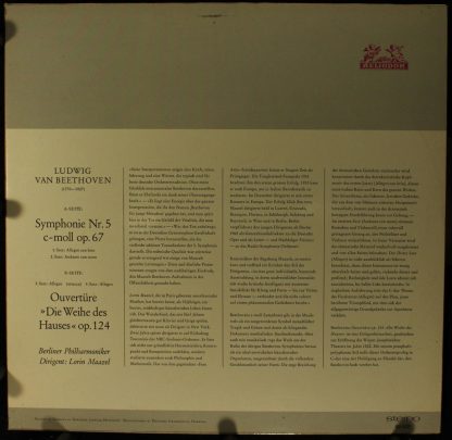 HELIODOR 89 502 - Symphonie Nr.5 C-Moll Op.67, >>Die Weihe Des H - Image 2